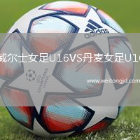 威尔士女足U16VS丹麦女足U16